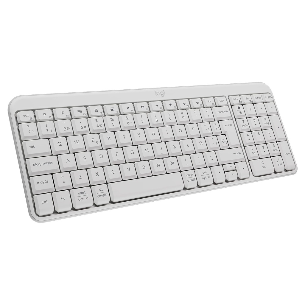 Teclado Logitech K250 White Inalámbrico Español
