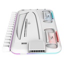 BASE DE CARGA MULTIFUNCIONAL KRAB KBDS5 C/COOLER/SOPORTE P/PS5 (WHITE)