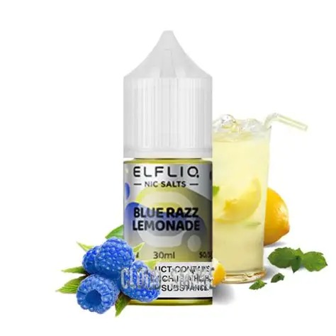 SALT ELFBAR 30ML 35MG BLUERAZZ LEMONADE