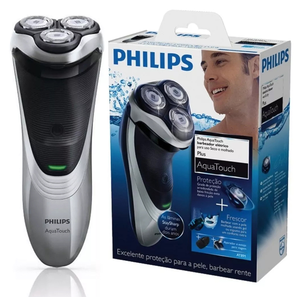 AFEITADORA PHILIPS SHIVER AQUATOUCH PLUS AT891