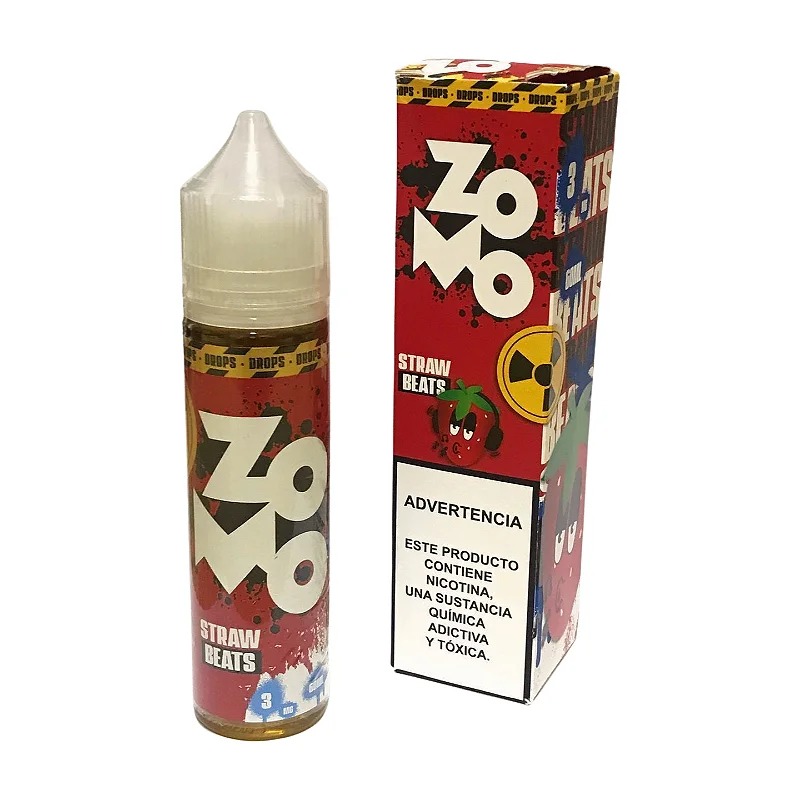 ESENCIA ZOMO 60ML 3MG STRAW BEATS