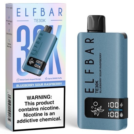 ELFBAR TE 30K BLUEBERRY SOUR RASPBERRY