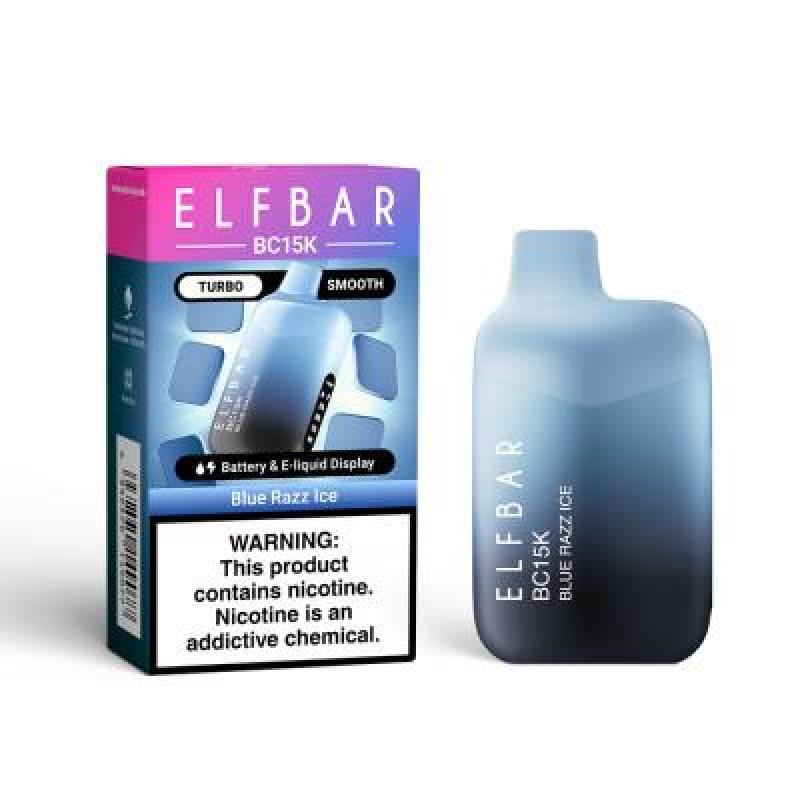 ELFBAR BC 15K BLUE RAZZ ICE