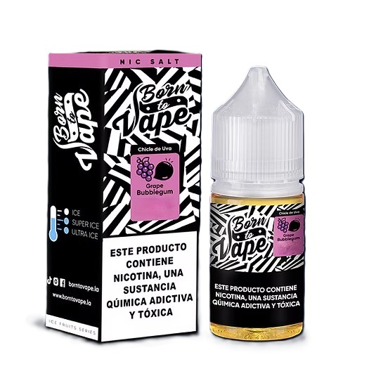 SALT BTV GRAPE BUBBLEGUM 30ML 50MG