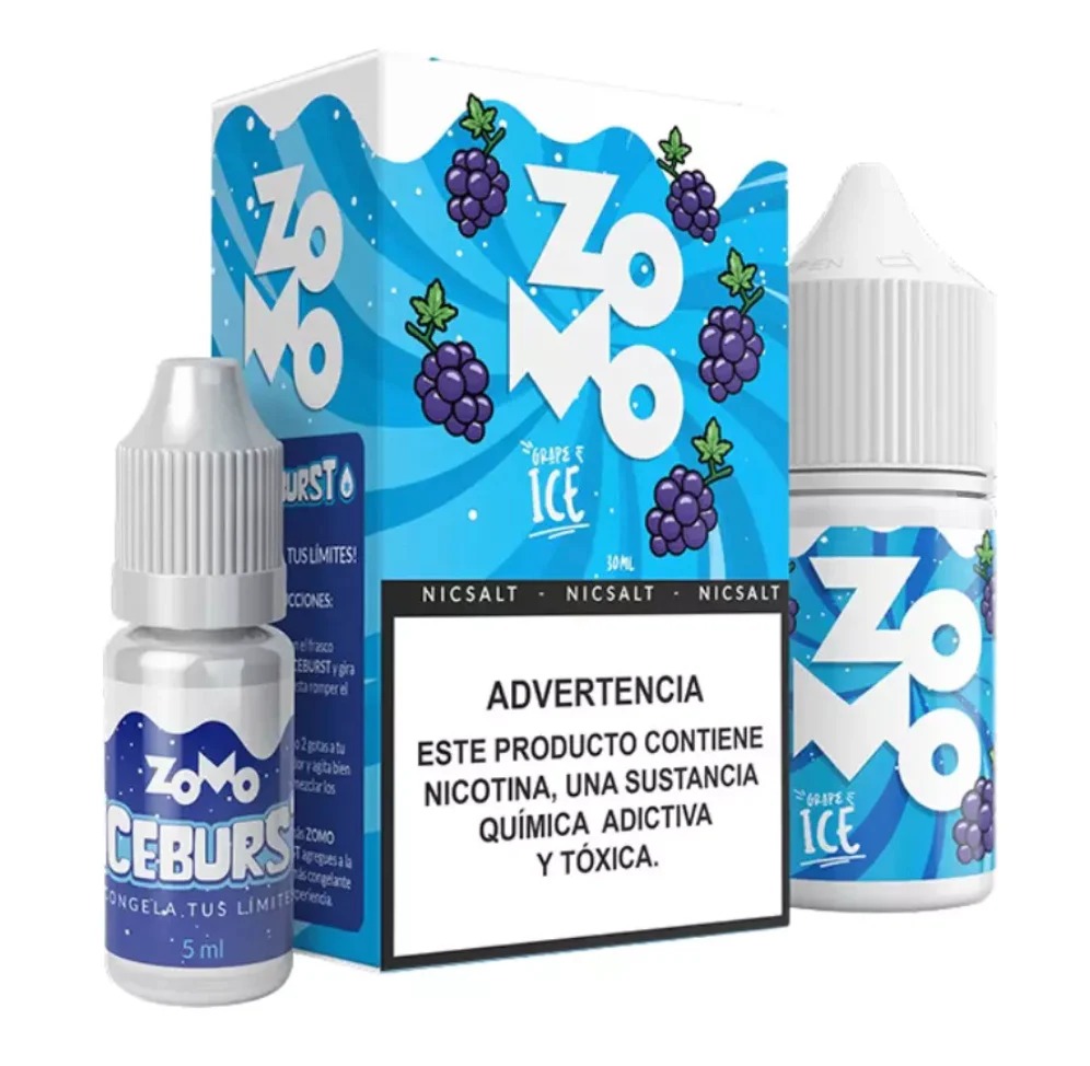 SALT ZOMO 30ML 50MG GRAPE ICE