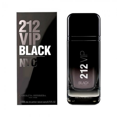 Perfume Carolina Herrera 212 VIP Black NYC EDP Masculino 200ml