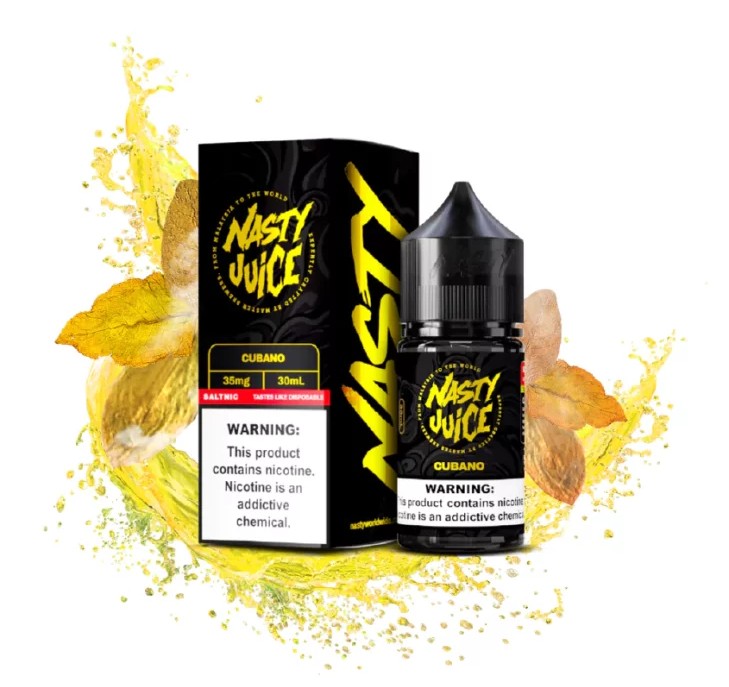 SALT NASTY 30ML 35MG SMOOTH CUBANO