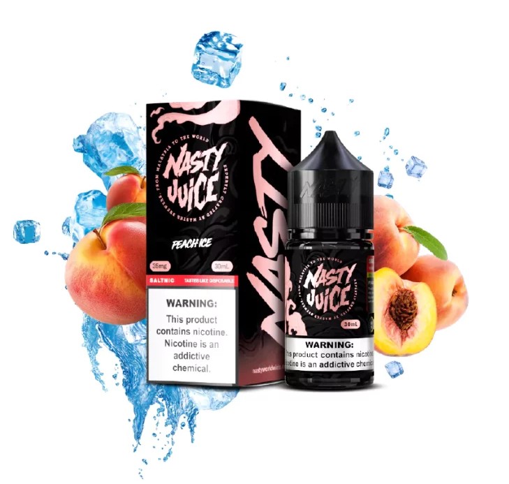 SALT NASTY 30ML 35MG SMOOTH PEACH ICE