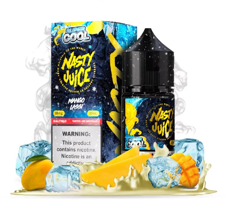 SALT NASTY 30ML 35MG SUPER COOL MANGO LASSI