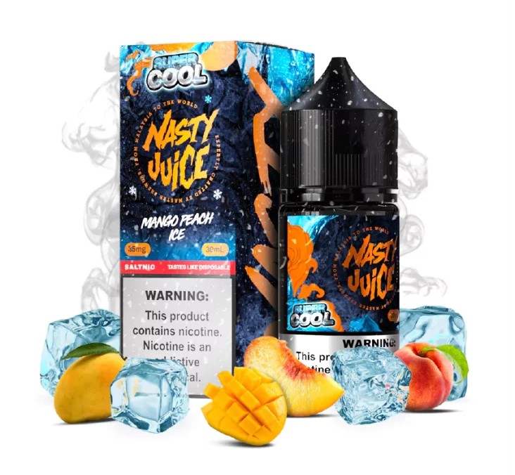 SALT NASTY 30ML 35MG SUPER COOL MANGO PEACH