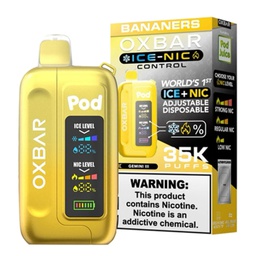 OXBAR 35K ICE+NIC BANANERS