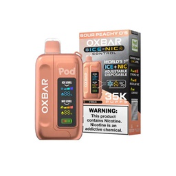 OXBAR 35K ICE+NIC SOUR PEACHY OS