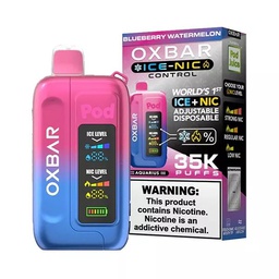 OXBAR 35K ICE+NIC BLUEBERRY WATERMELON