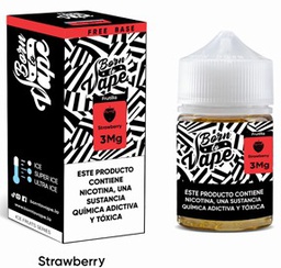 ESENCIA BTV BUBBLEGUM STRAWBERRY 60ML 3MG